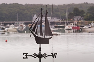 Images Dated 21st August 2014: USA, Massachusetts, Cape Ann, Gloucester, Annisquam, weather vane