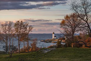 Prints of USA, Massachusetts, Cape Ann, Gloucester, Annisquam Lighthouse Images Dated 2016 December: USA, Massachusetts, Cape Ann, Gloucester, Annisquam Lighthouse