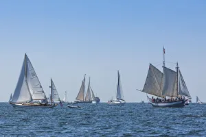 Transportation Prints: USA, Massachusetts, Cape Ann, Gloucester. Gloucester Schooner Festival