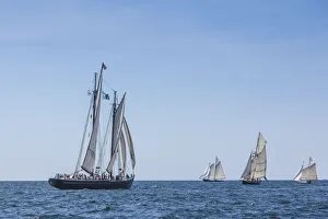 Transportation Prints: USA, Massachusetts, Cape Ann, Gloucester. Gloucester Schooner Festival