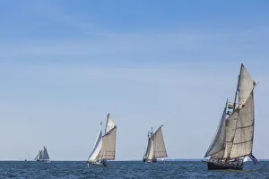 Transportation Prints: USA, Massachusetts, Cape Ann, Gloucester. Gloucester Schooner Festival