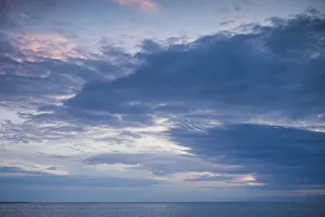 Images Dated 1st August 2016: USA, Massachusetts, Cape Cod, Eastham, First Encounter Beach, sunset