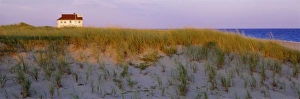 USA, Massachusetts, Cape Cod NS. The Museum at Race Point is at the far end of