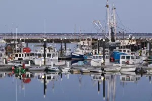 USA-MASSACHUSETTS-Cape Cod: Provincetown- Provincetown Harbor / Evening