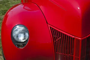 Car Prints: USA, Massachusetts, Gloucester. 1940 Ford hot rod car