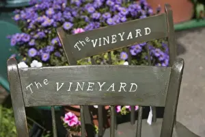 USA, MASSACHUSETTS, Marthas Vineyard: North Tisbury, Vineyard Chairs