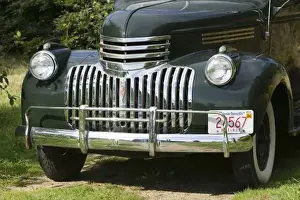 Car Prints: USA, MASSACHUSETTS, Marthas Vineyard: West Tisbury, 1930s Cheverolet Pickup