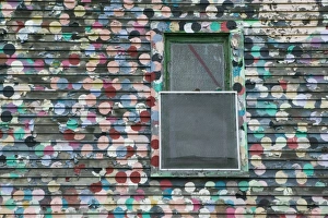 Screen Prints: USA, Michigan, East Detroit: Heidelburg Project, Outdoor Artspace
