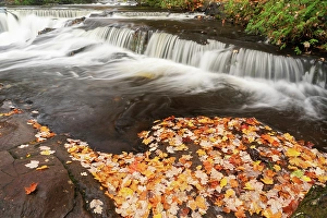Bond Falls Prints: USA, Michigan, Ottawa National Forest