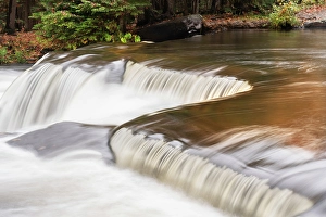 Bond Falls Prints: USA, Michigan, Ottawa National Forest