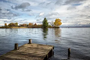 Lake Superior Prints: USA, Michigan, Upper Peninsula, Mouth of the Tahquamenon River meeting Lake Superior