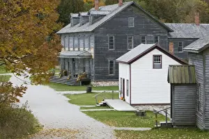Images Dated 9th October 2006: USA-Michigan-Upper Peninsula-Fayette: Historic Fayette Town Site
