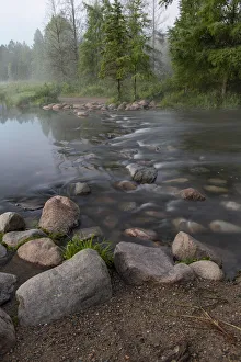 Images Dated 26th March 2021: USA, Minnesota, Itasca State Park, Mississippi Headwaters