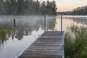Images Dated 26th March 2021: USA, Minnesota, Itasca State Park, Lake Itasca