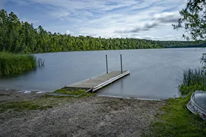 Images Dated 20th September 2021: USA, Minnesota, La Salle Lake State Recreation Area boat launch