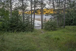 USA, Minnesota, La Salle Lake State Recreation Area boat launch