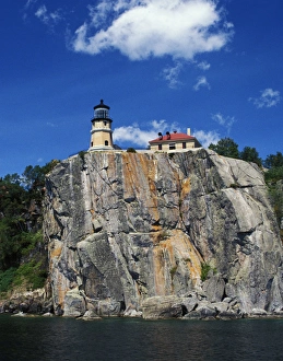 Duluth Prints: USA, Minnesota, Lake Superior, Two Harbors, Split Rock Lighthouse