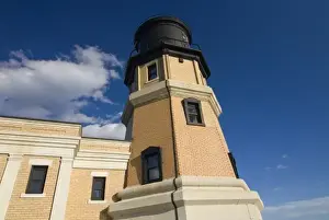 Images Dated 22nd October 2007: USA, Minnesota. Split Rock Lighthouse overlooking Lake Superior