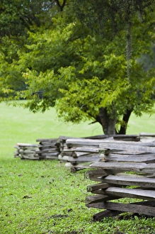 Mississippi Prints: USA, Mississippi, Natchez. Natchez Trace Parkway, Mount Locust Inn and Plantation site