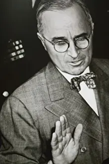 Black And White Prints: USA, Missouri, Independence, Truman Presidential Campaign Exhibit Truman Presidential