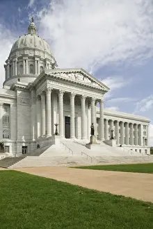 Images Dated 23rd October 2005: USA, Missouri, Jefferson City: Missouri State Capitol Building