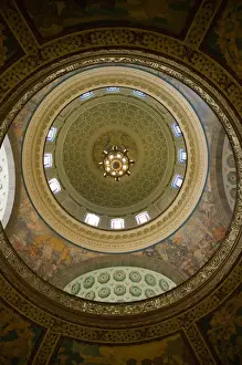 State Capitol Prints: USA, Missouri, Jefferson City: Missouri State Capitol Building, Dome
