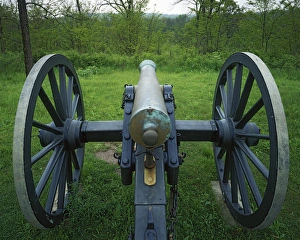 Cannon Prints: USA, Missouri, Wilsons Creek National Battlefield, Cannon