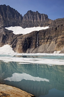 Images Dated 3rd August 2009: USA, Montana, Glacier National Park, Upper Grinnell Lake