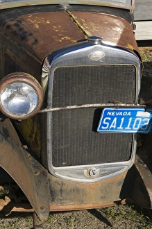 Images Dated 10th May 2010: USA, Nevada. A 1934 Model T Ford, Virginia CIty, Nevada