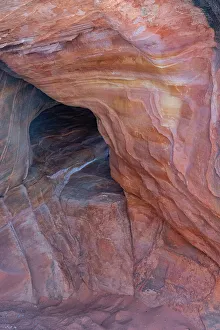 Nevada Prints: USA, Nevada. Abstract lines in the sandstone, Valley of Fire State Park