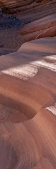 Nevada Prints: USA, Nevada. Abstract lines in the sandstone, Valley of Fire State Park
