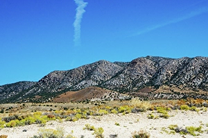 Nevada Prints: USA, Nevada, Ely. White Pine Mountains