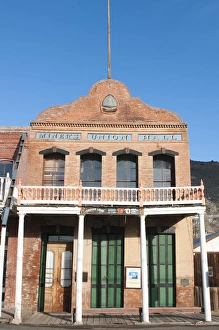 Images Dated 10th May 2010: USA, Nevada. Historic Miners Union Hall Virginia CIty, Nevada