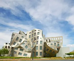 Modern Prints: USA, Nevada, Las Vegas. View of Cleveland Clinic Lou Ruvo Center for Brain Health