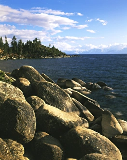 Lake Tahoe Prints: USA, Nevada, Nevada State Park, View of lake tahoe