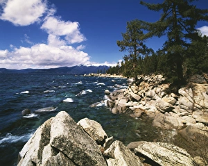 Images Dated 11th February 2013: USA, Nevada, Nevada State Park, View of lake tahoe