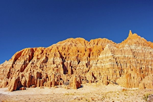 Weathered Prints: USA, Nevada, Panaca. Cathedral Gorge State Park