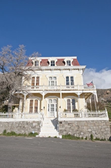 Images Dated 10th May 2010: USA, Nevada. Savage Mansion (c. 1861) Virginia CIty, Nevada