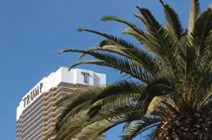 Strip Prints: USA, Nevada. Trump Hotel Las Vegas, Nevada