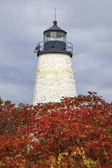 Images Dated 2021 April: USA, New England, Maine, Dyce Head Lighthouse