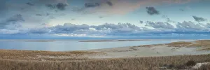 Images Dated 2nd May 2019: USA, New England, Massachusetts, Cape Cod, Chatham, Chatham Light Beach, dusk