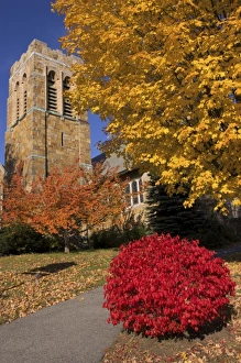 Images Dated 25th October 2009: USA, New England, Massachusetts, Reading, First Congregational Church of Reading