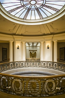 USA, New Hampshire, Concord, New Hampshire State Historical Society Museum, interior