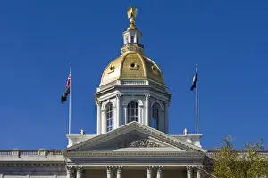 USA, New Hampshire, Concord, New Hampshire State House, exterior