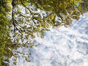 New Hampshire Prints: USA, New Hampshire, White Mountains, Reflections abstract