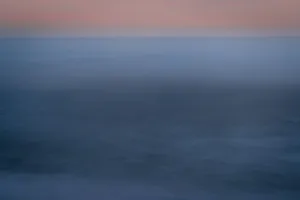 Images Dated 25th November 2016: USA, New Jersey, Cape May National Seashore. Ocean seascape at sunrise. Credit as