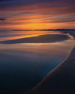 Moody Prints: USA, New Jersey, Cape May National Seashore