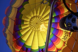 Connie Bransilver Prints: USA, New Mexico, Albuquerque. Hot Air Balloon