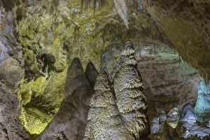 USA, New Mexico, Carlsbad Caverns. Scenic of cavern