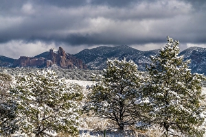 Sawtooth Mountain Prints: USA, New Mexico, Cibola National Forest